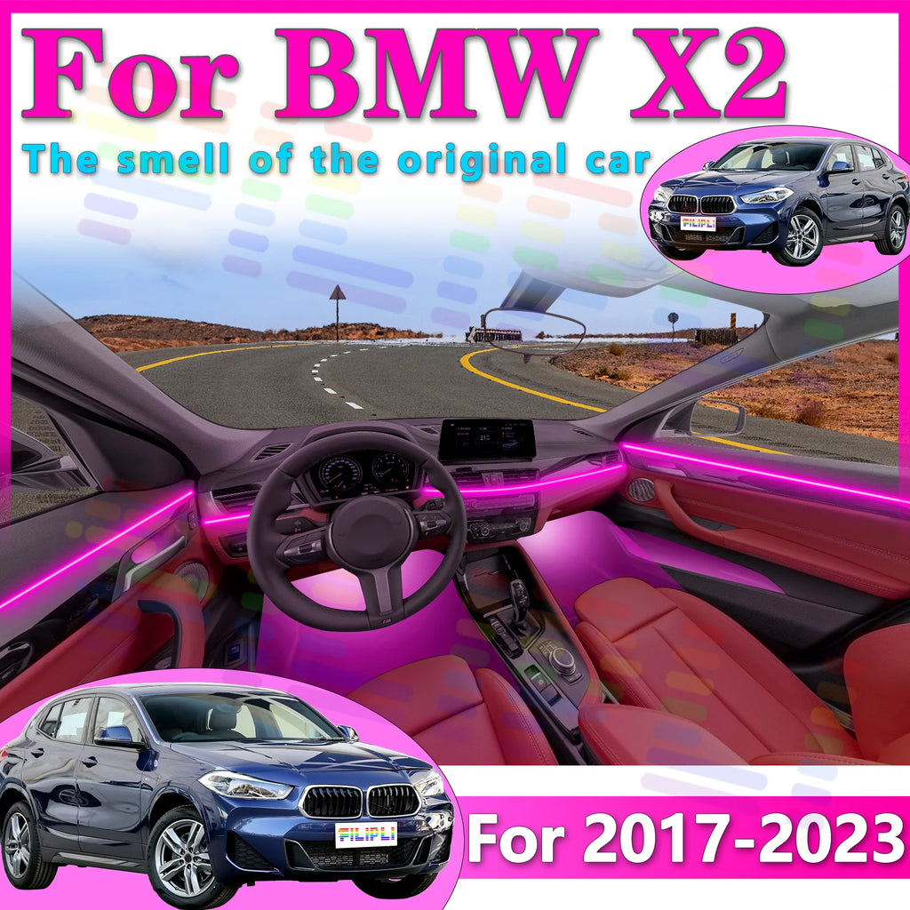 RGB - Ambient Light - for BMW F39 X2 - App Control - Car Interior Lighting | AUTOKITSHOP