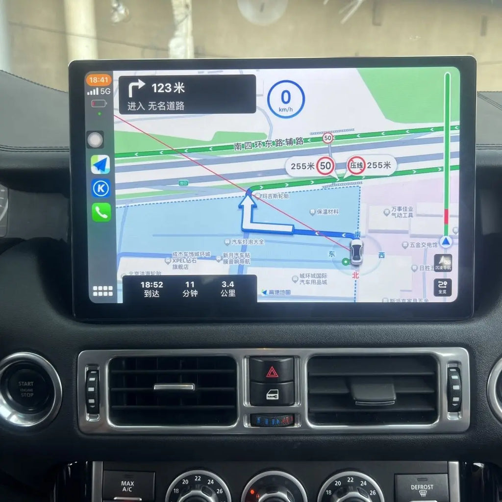 13.3" Android 13 DSP Car Radio For Land Rover Range Rover V8 L322 2002-2012 Wireless Carpl