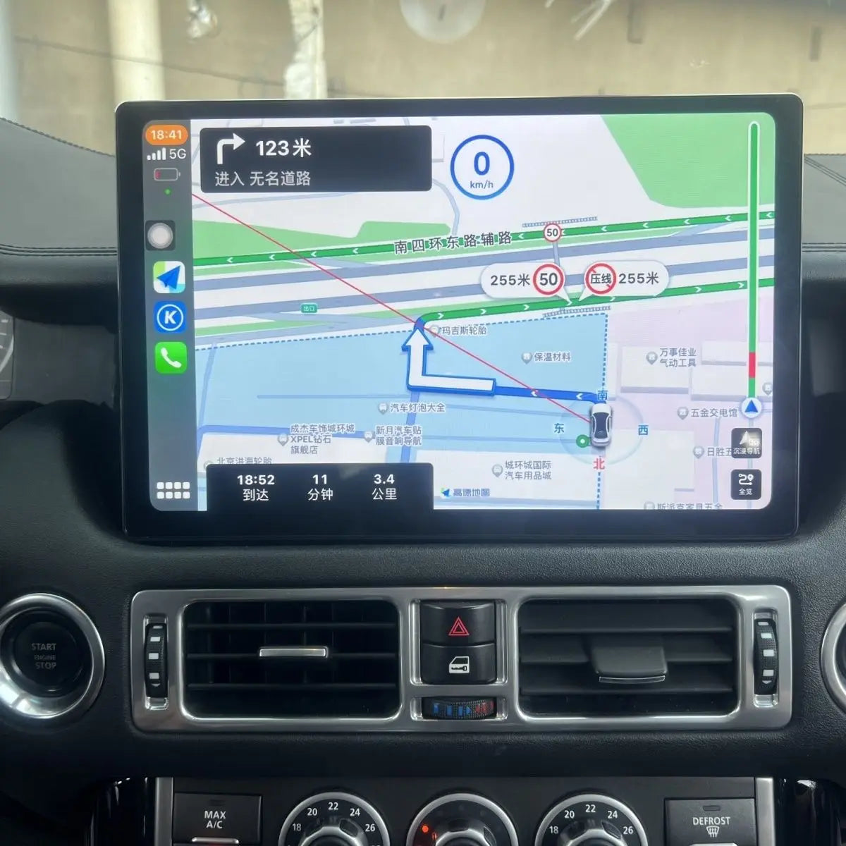 13.3" Android 13 DSP Car Radio For Land Rover Range Rover V8 L322 2002-2012 Wireless Carpl
