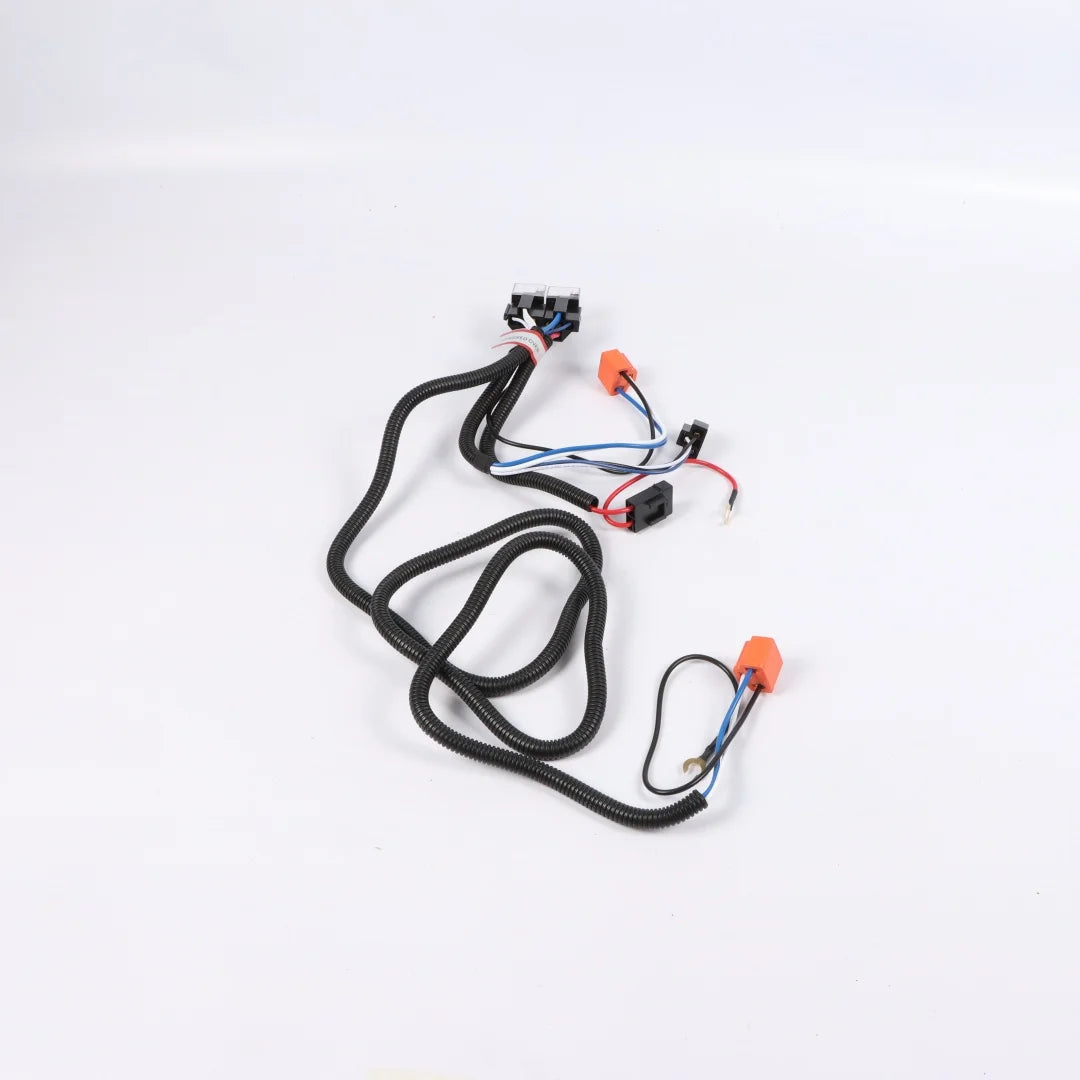 H4 Negative-Switched LED Headlight Relay Harness Kit Optimize Headlight Wiring Increase Br