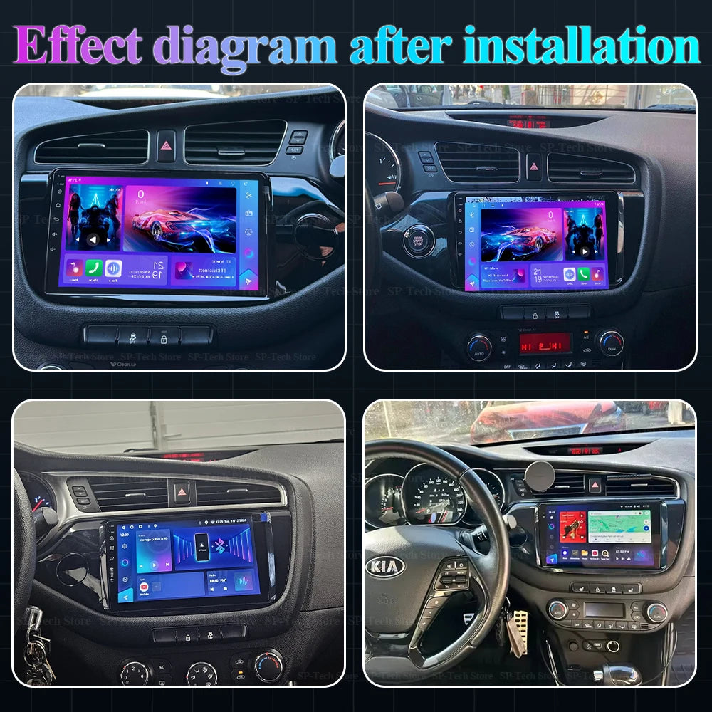 Car Radio Android 16 For Kia Ceed 2 Jd 2012 2013 2014 2015 2016 2017 2018 Multimedia Video | AUTOKITSHOP
