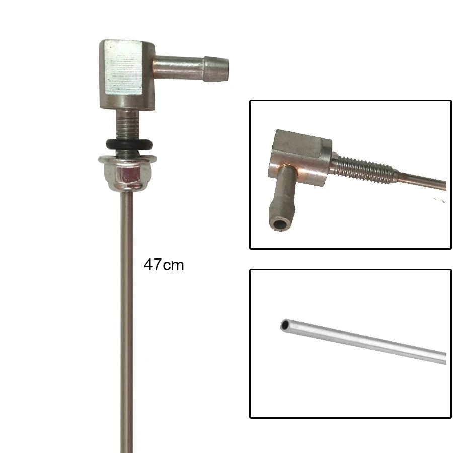 470mm Car Auto Heaters Fuel Gas Gasoline Tank Pick up Pipe Joint Tube Line