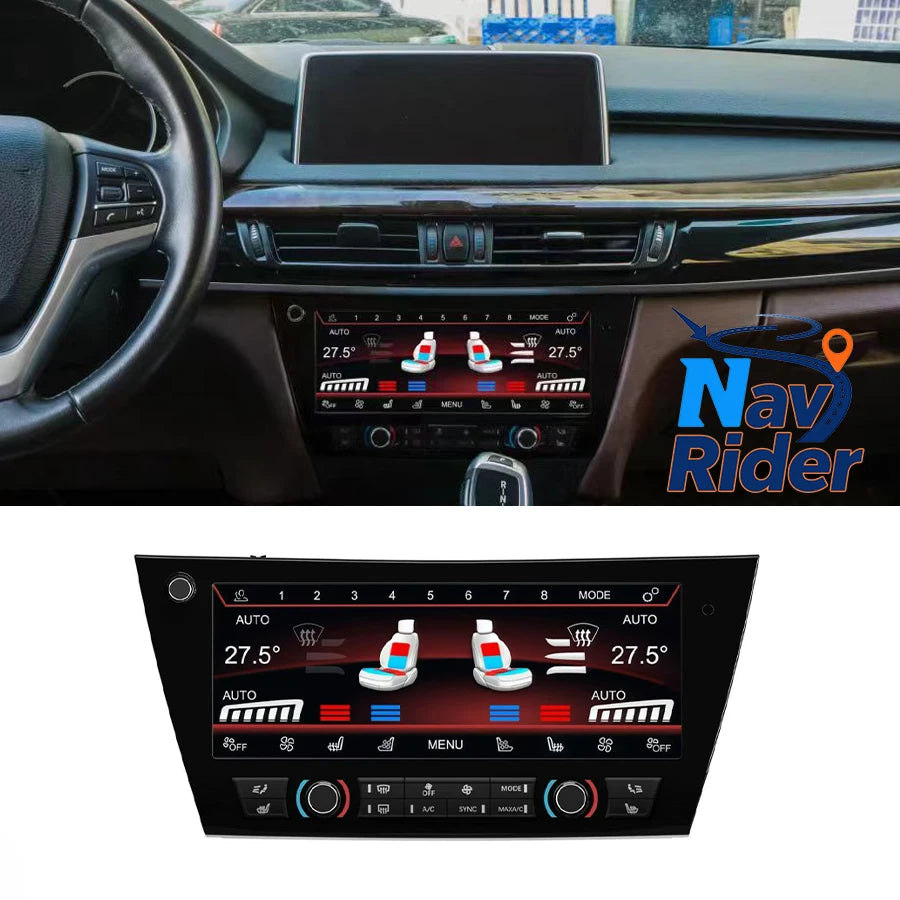 For BMW 5 Series X5 X6 F15 F16 2014-2018 Air Condition Touch Control Screen 10.25inch Air