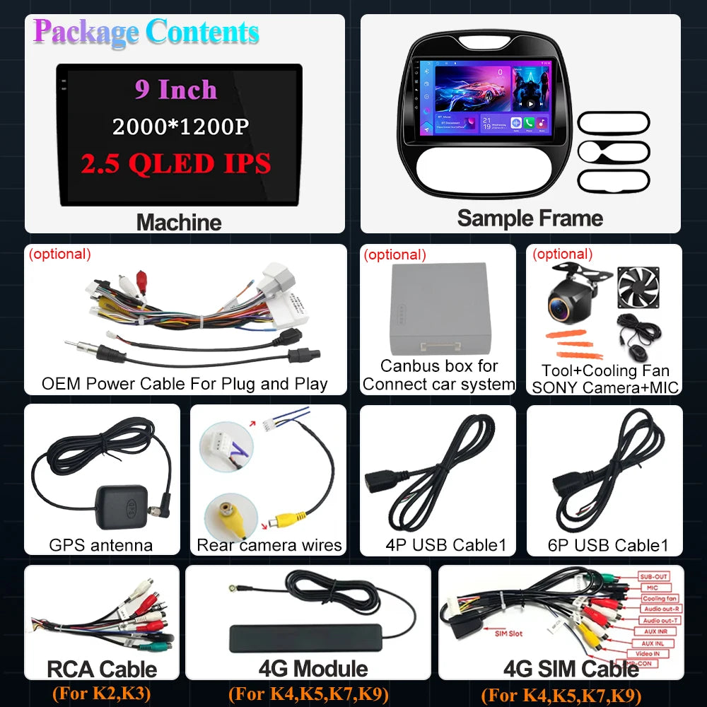 Android 16 Car Radio For Renault Kaptur Captur Clio Samsung Qm3 2013 2014 2015 2016 Wirele | AUTOKITSHOP