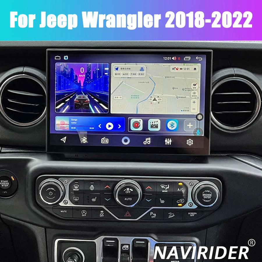 11.5inch Android 15 Stereo Navi DSP GPS Multimedia Video Player Car Radio For Jeep Wrangle