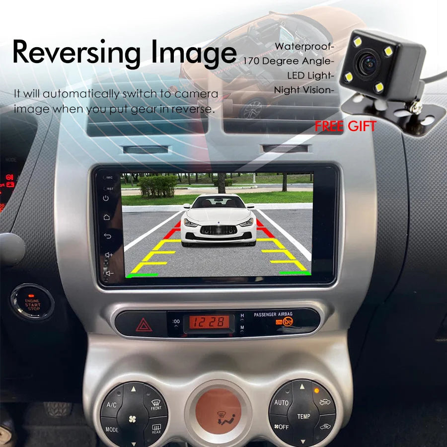 128GB ROM Android 14 Radio 2Din For Toyota Urban Cruisers 2009 Navigation GPS Touch Screen