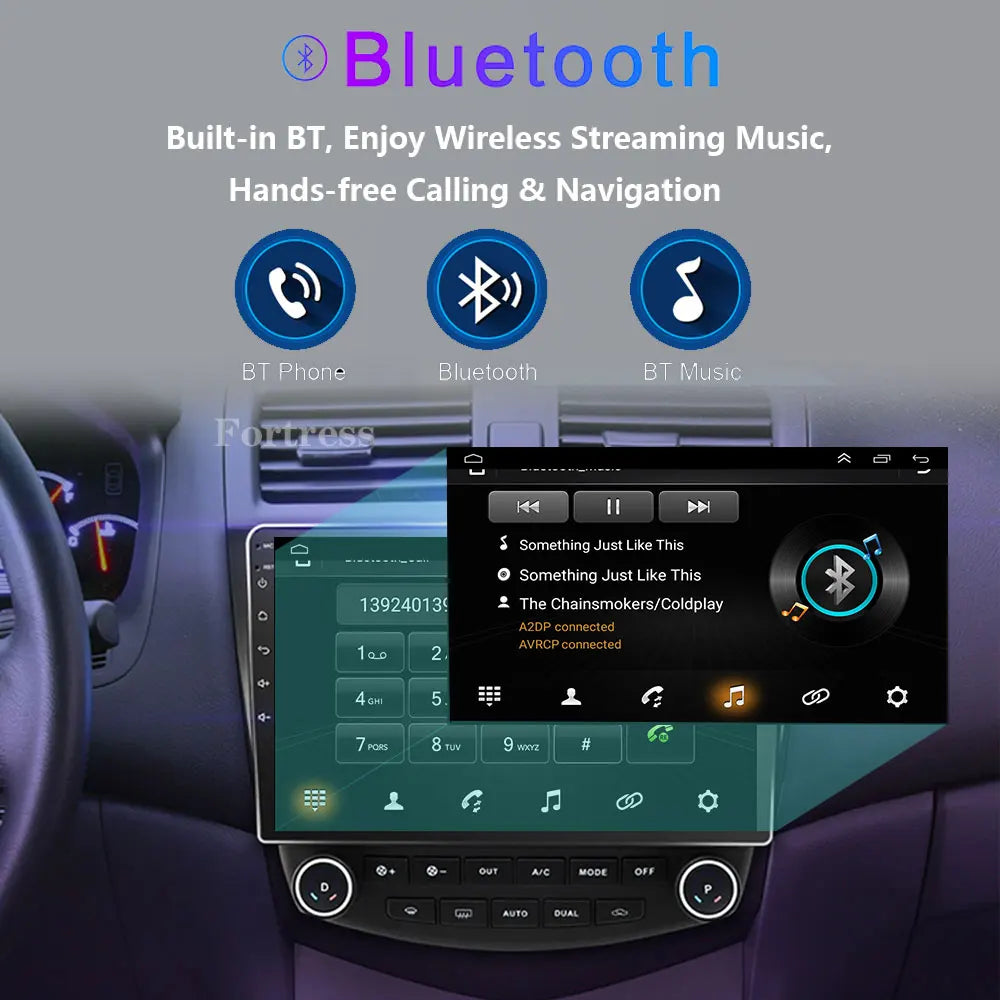 Android 16 Car Radio For Honda ACCORD 7 2003 2004 2005 2006 2007 2008 Multimedia Player Na