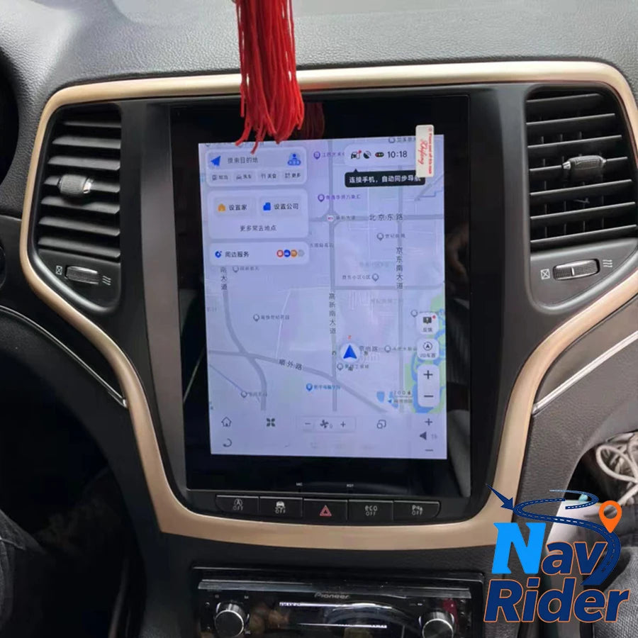For Jeep Grand Cherokee 2010 2011 2012 2013 2014 2015 2016 2017 2018 2019 GPS Navi Head Un