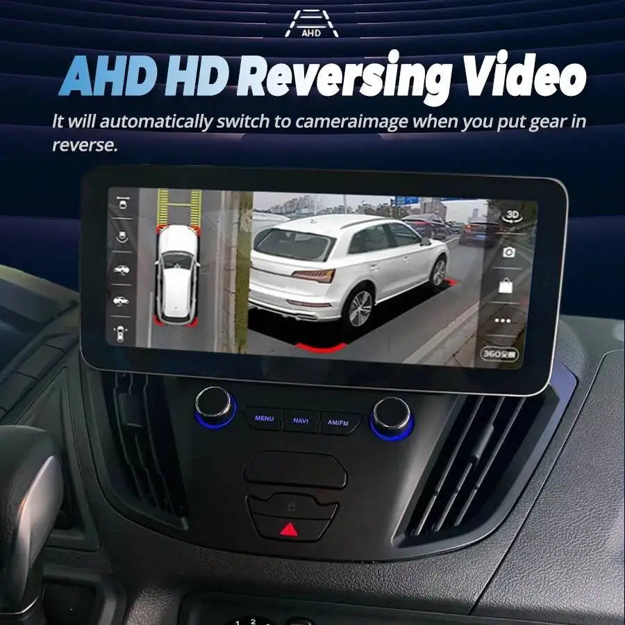 Stereo Multimedia Video Player For Ford Transit Custom 2013-2018 12.3'' Qled Screen Car To | AUTOKITSHOP