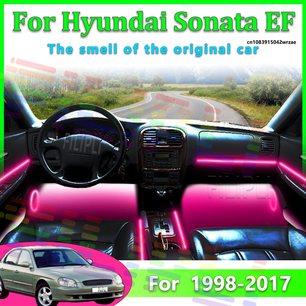 64 RGB - Neon Strip - for Hyundai - App Control - Car Interior Lighting | AUTOKITSHOP
