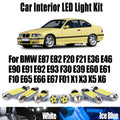 LED Interior Light Kit for BMW E87 E82 F20 F21 E36 E46 E90 E91 E92 E93 F30 E39 E60 E61 F10 E65 E66 E67 F01 X1 X3 X5 X...