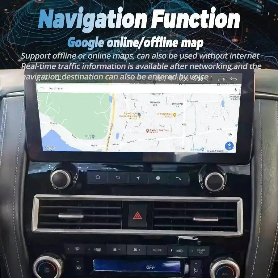 For Infinit Y62 QX80 QX56 For Nissan Amada Patrol Royale SL 2014-2020 Carplay Car Navigati | AUTOKITSHOP