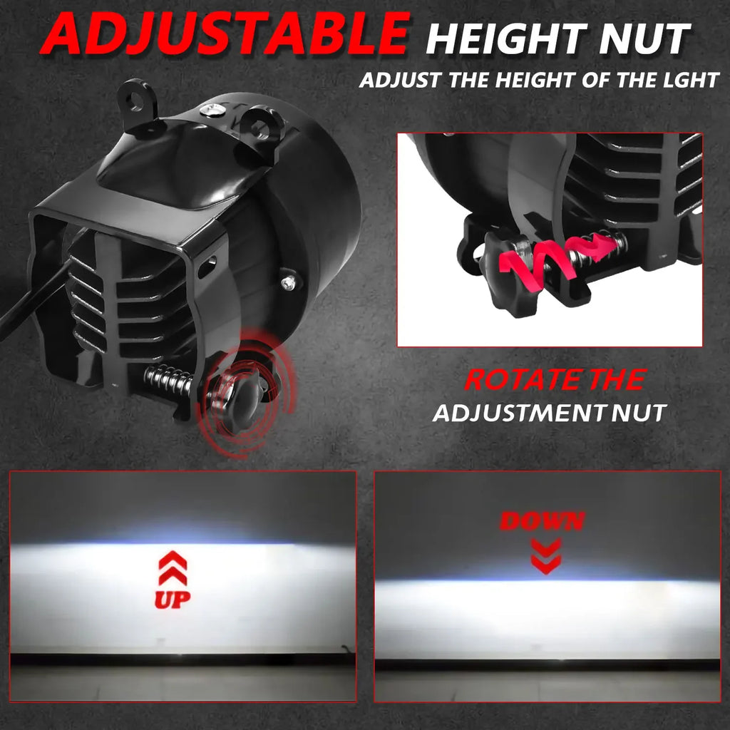 Universal 3inch Lens 6500K 4300K 3000K Auto Lamp Super Bright 5200W HID LED Projector Lens