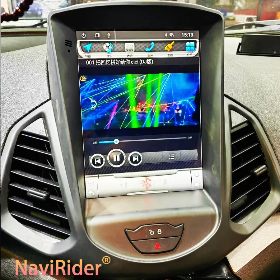 Navi Android 15 Carplay 4G Multimedia Video Player HU BT Car Radio For Ford Ecosport YiBi