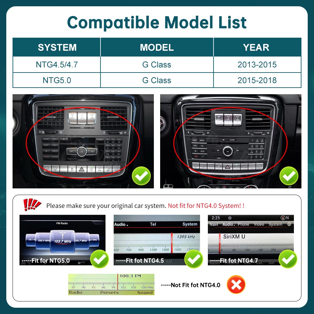CN 12.3 Ultra-thin Screen Wireless CarPlay Android Auto Multimedia Linux for Mercedes-Benz