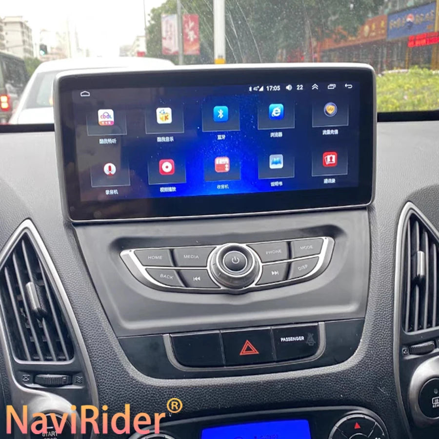 Android Car Radio For Hyundai Tucson IX35 2009 2015 Carplay IPS Screen 2din Multimedia Vid