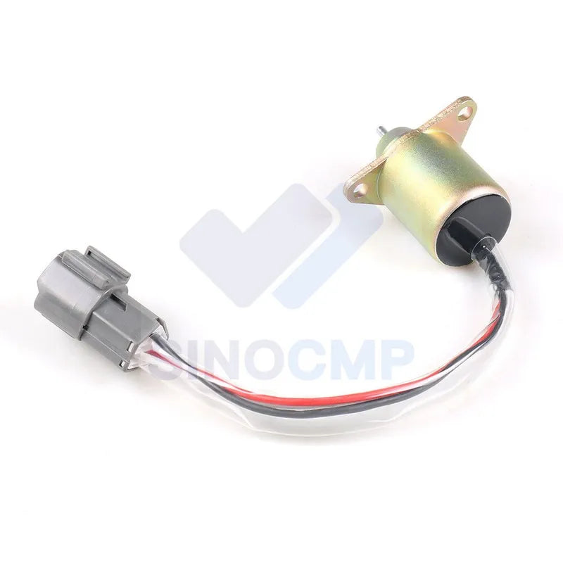 12V Fuel Shut Down Solenoid Valve 1503ES-12S5SUC12S For Yanmar JOHN DEERE KUBOTA Excavator