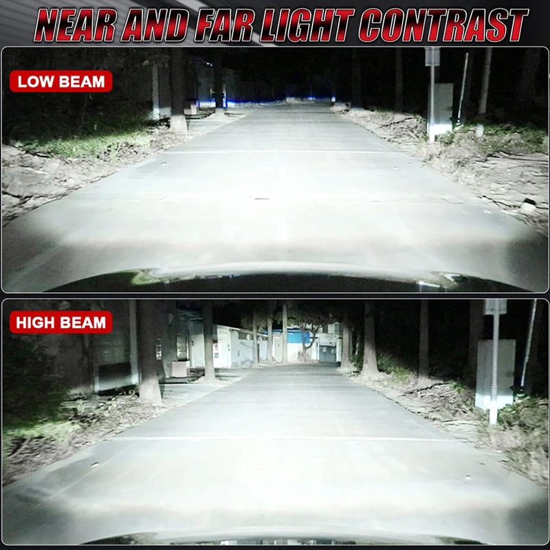 5000000LM 4800W G5 H7 H4 LED Car Headlight CANBUS Copper Tube H1 H8 H9 H11 9005 HB3 9006 H