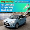2/4Pcs LED Powerful Car Headlight Bulbs 25000LM Super Bright Auto Lights For CITROEN C3 I