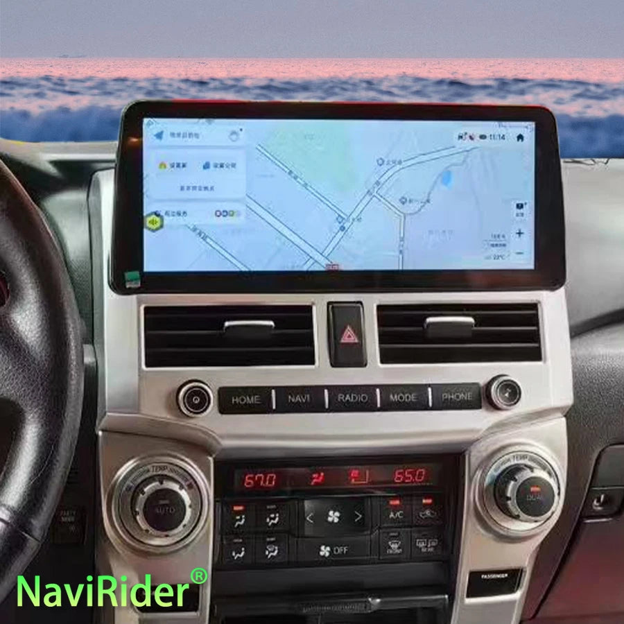 12.3" Screen Ca Radio For TOYOTA 4Runner 2009-2022 Android Multimedia Video Player Auto Au