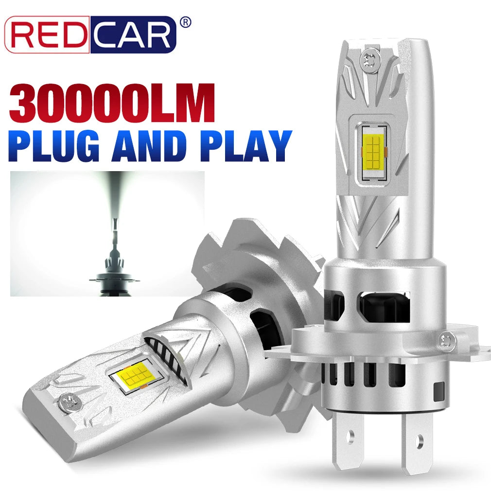 100W H7 LED CANBUS Light Mini Head Lamp 1:1 Size Wireless H7 Mini Lamp 7035 CSP Car LED wi
