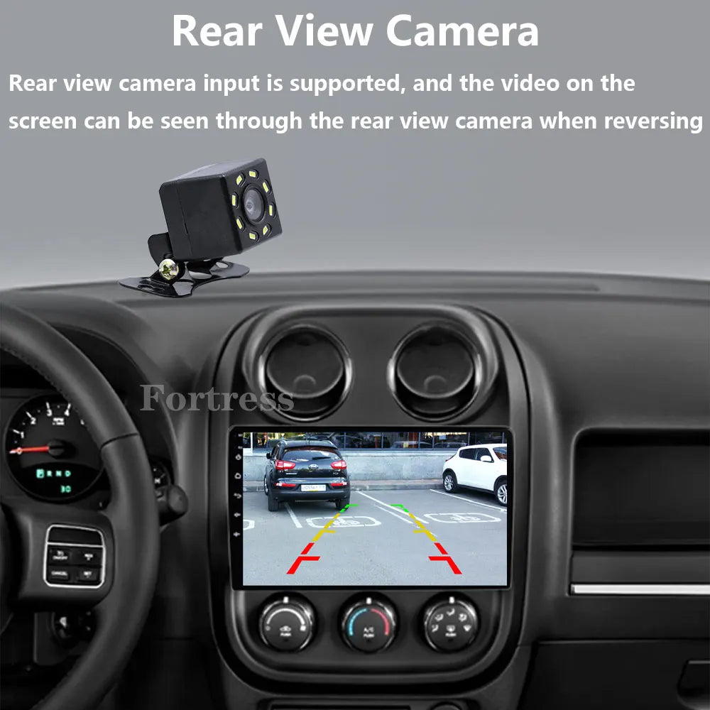 Car Radio Carplay For Jeep Compass Patriot 2011 - 2017 Navigation GPS Android Auto Screen