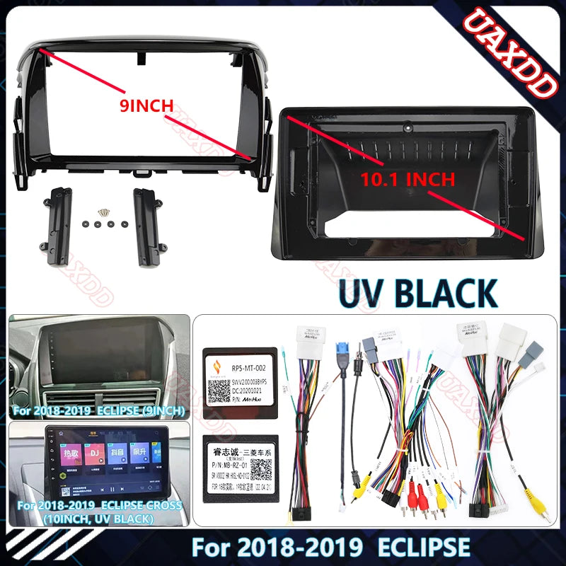 car DVD Radio Android Stereo dashboard screen video player Harness FOR MITSUBISHI ECLIPSE