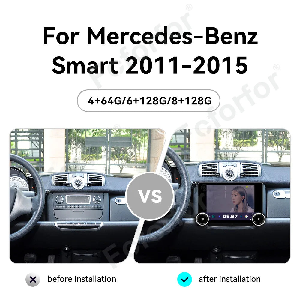 Android 15 Upgrade Carplay 11.5 Inch High Definition Display GPS Navi Multimedia Car Radio