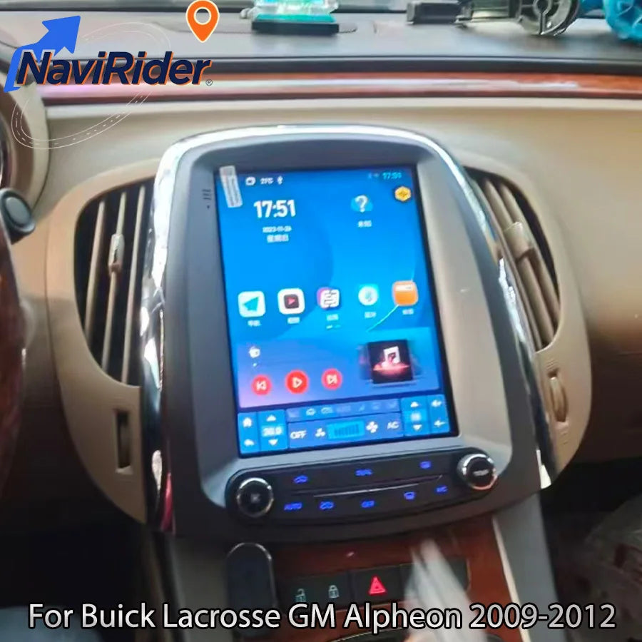 9.7" Head Unit For Buick Lacrosse GM Alpheon 2009-2012 Android 15 Multimedia Player Naviga