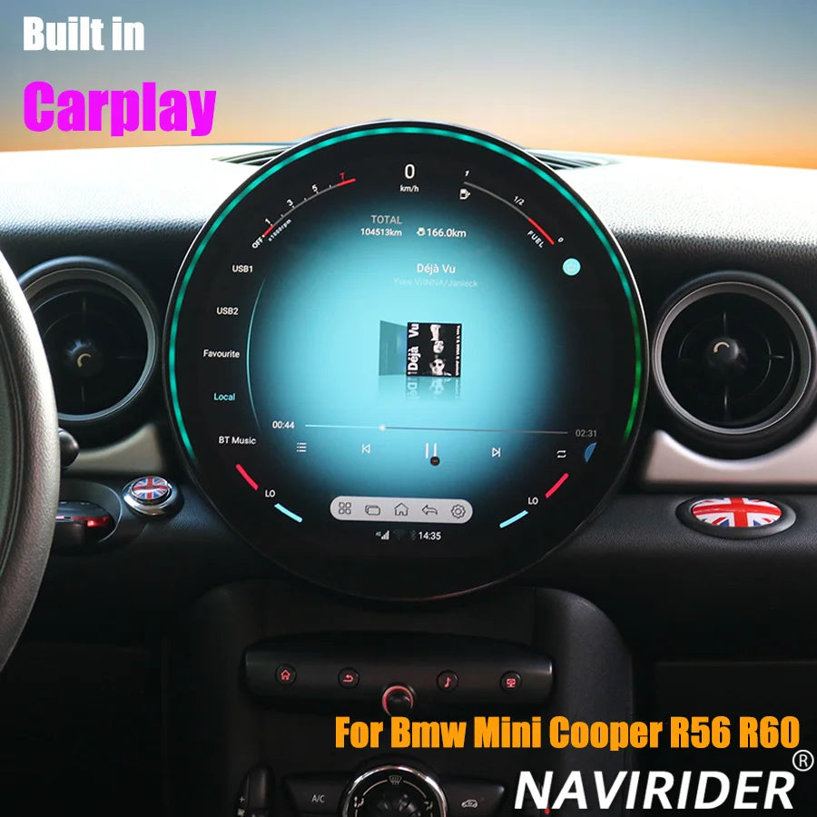 Wireless Carplay For Bmw Mini Cooper R54 R56 R60 2007-2014 Car Radio Stereo Bluetooth GPS  | AUTOKITSHOP