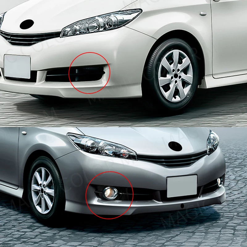 Led Fog Light For Toyota Wish 2009 2010 2011 2012 Halogen Car Fog Kit Bumper Lamp Daytime  | AUTOKITSHOP