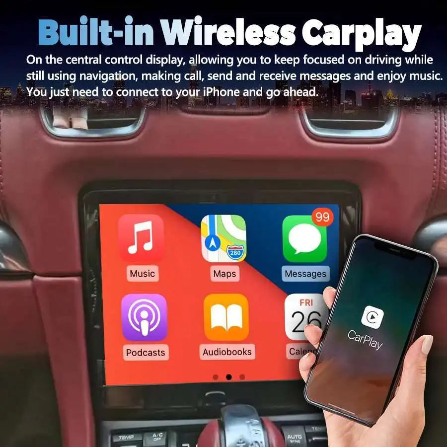8.4“ Car GPS Multimedia Player For Porsche Boxster 911 718 Android 15 2012- 2018 Auto Navi | AUTOKITSHOP