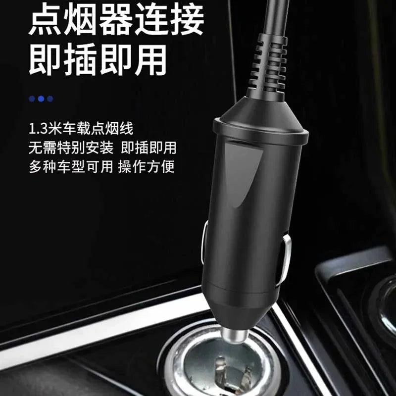 12V 500ML Car Electric Kettle Car Heating Cup Stainless Steel Thermos Heating Water Bottle Car K - Automotive LED Light