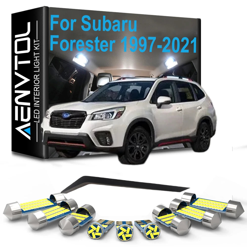 For Subaru Forester SG SH SJ SK 1997- 2015 2016 2017 2018 2019 2020 2021 LED Interior Dome