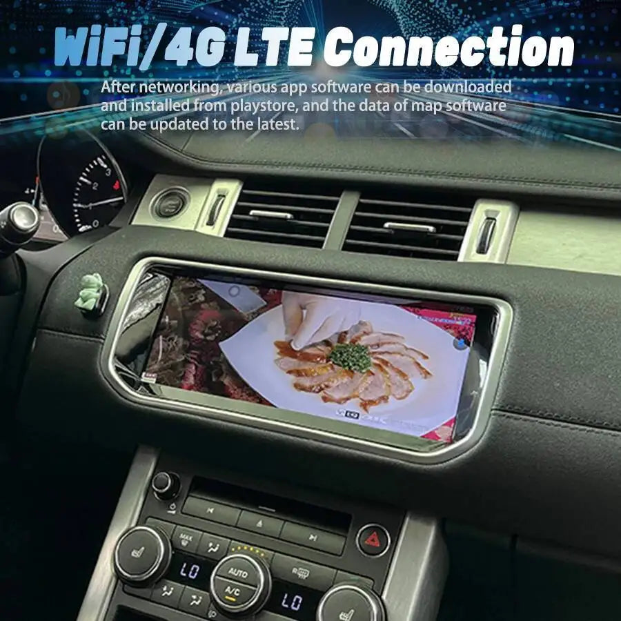 10.25" Screen Android For Land Rover Range Rover Evoque LRX L538 2012-2018 Stereo Car Radi