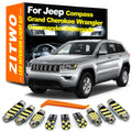ZITWO LED Interior Light Kit For Jeep Grand Cherokee ZJ WJ WK WK2 Compass Wrangl for Jeep WK2 - Canbus LED Car Light
