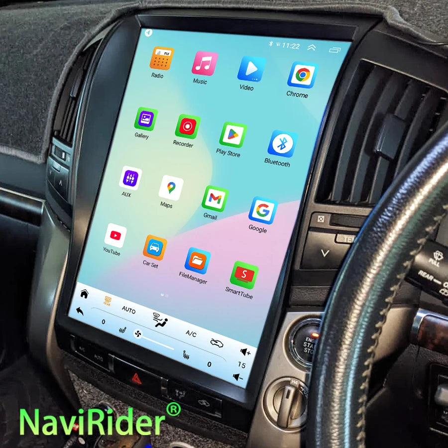 Android Car Video Player Radio For Toyota Land Cruiser 200 LC200 2008-2015 GPS Navigation