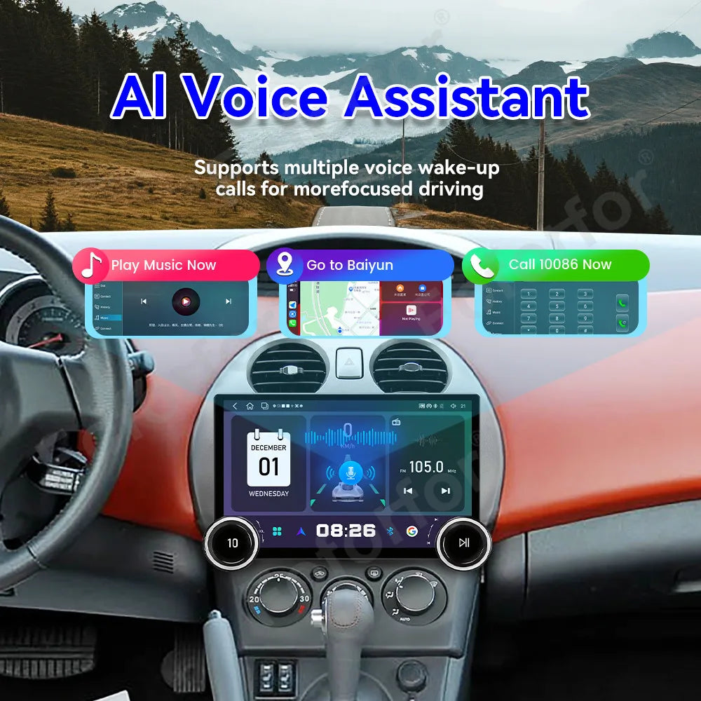 Large Screen Full HD Touch Wireless CarPlay 11.5 Inch Android 15 GPS Navi Multimedia Playe