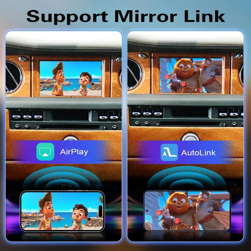 Wireless ios Carplay For Rolls Royce Phantom CCC 2006-2012 with Android Auto Airplay Car P
