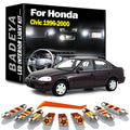 9-Piece LED Interior Light Kit for Honda Civic MK6 - Canbus Error-Free Interior Bulbs