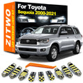 ZITWO LED Interior Light Dome Map Reading Bulb Kit For Toyota Sequoia 2000- 2014 for Toyota 2000-2014 - Canbus LED Car L