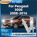 2/4 Pcs LED Headlight 30000LM Ultra Bright Car Light Light Bulbs For Peugeot 3008 2008 200