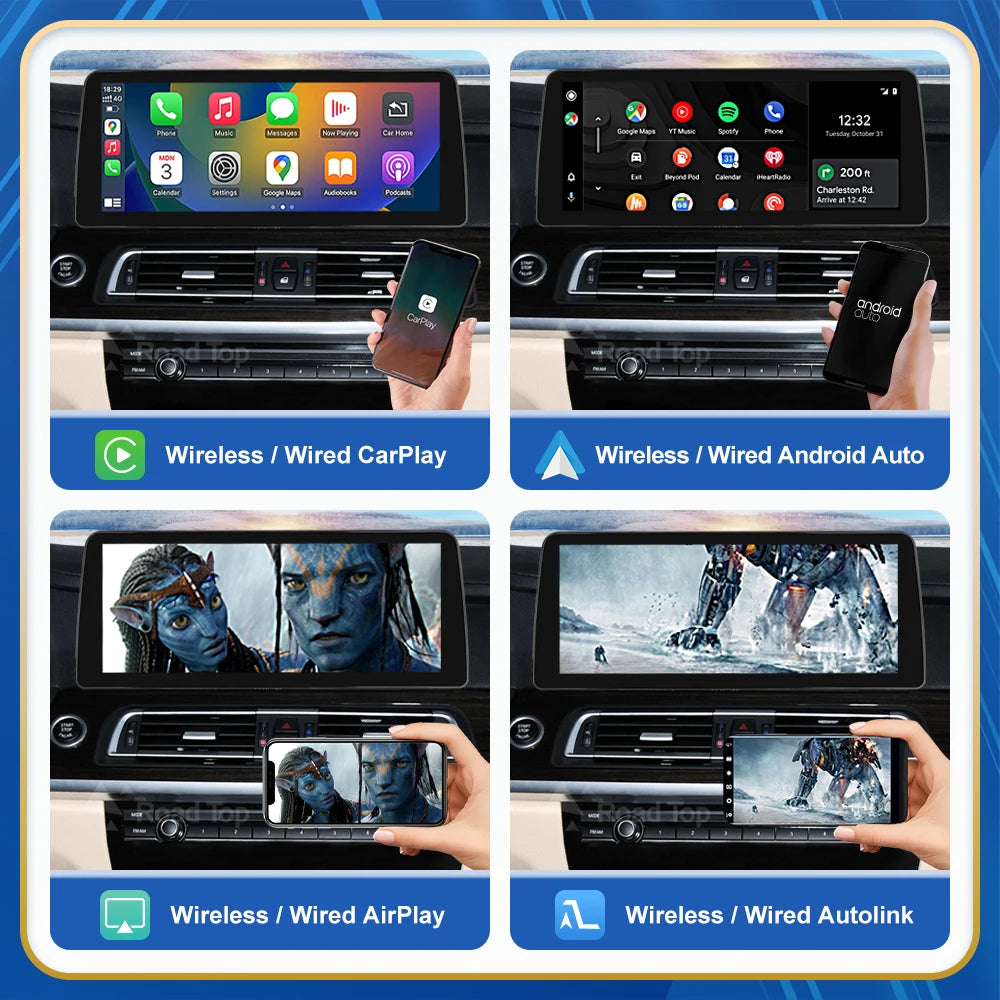 1920*720 Multimedia Display For BMW 7 Series F01 2008-2015 CIC NBT 12.3 Inch Touch Screen  | AUTOKITSHOP
