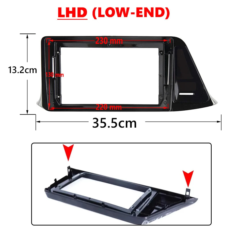 For TOYOTA 2018 IZOA CHR 9INCH Car DVD Radio Android Stereo Audio Screen Multimedia Video