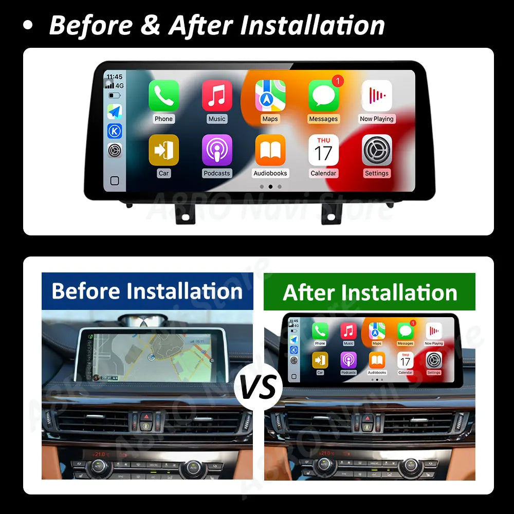 NBT EVO System for BMW X5 F15 X6 F16 2014 2015 2016 - 2018 Android 15 Car Video Multimedia | AUTOKITSHOP