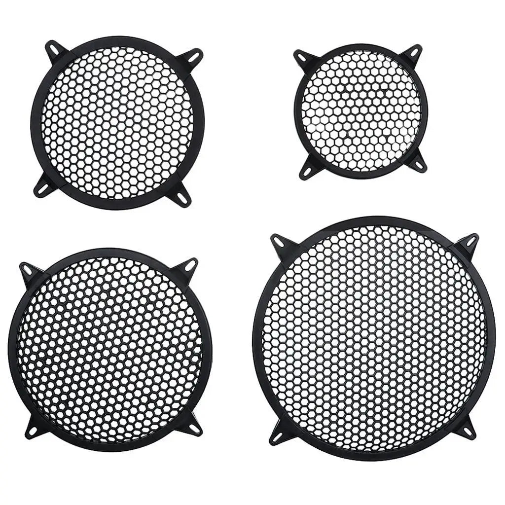 Universal Car Speaker Subwoofer Amplifier Mesh 6 Inch - Automotive LED Light