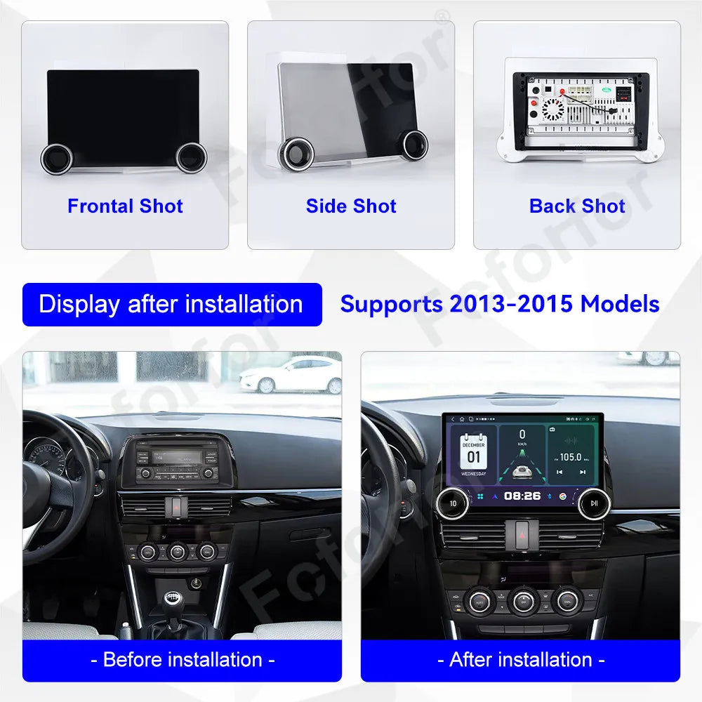 Luxury Stylish 11.5 Inch Android 15 Touchscreen Carplay Android Auto Bluetooth Radio Playe