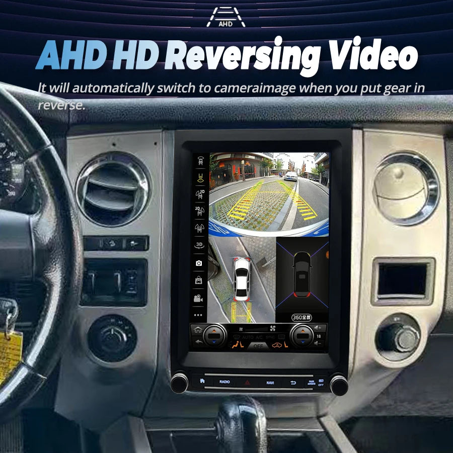 12.1" Carplay For Ford F150 F250 F350 F450 F650 2013-2015 Android Auto Stereo Car Multimed