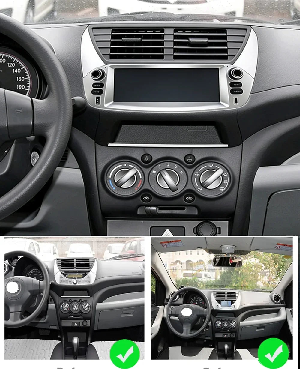 Android16 For Suzuki Alto Nissan Pixo 2009 - 2016 Wireless CarPlay 4G+WiFi Car Stereo with