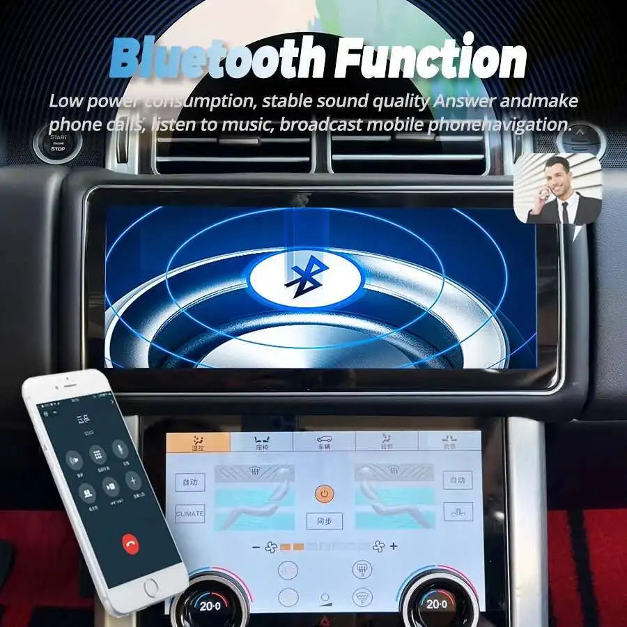 12.3" Auto Stereo For Land Rover Sport L494 Vogue L405 2013-2017 Upgrade To 2022 Android 1